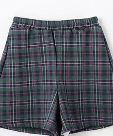 ANY KIDS 裏シャギーチェックショートパンツ