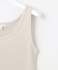 自由区 【カタログ掲載・洗える】ソフトリブテレコ タンクトップ