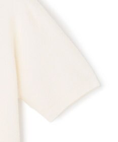 23区 コットンナイロンミニブークレ ニットT