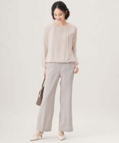 自由区 L ロイヤルシフォン ブラウス