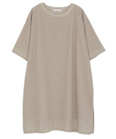 Green Parks 半袖メッシュドッキングチュニック