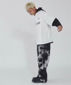 WEGO メッシュレイヤードTパーカー（LS）