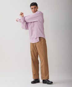 UNFILO MENS 【男女兼用】コンフォート カジュアル ワイドシャツ [24年秋冬商品]