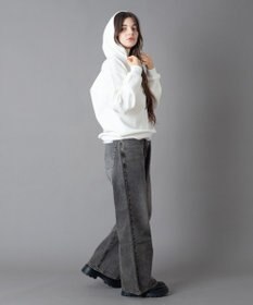 WEGO 【ユニセックス着用ITEM】ワンポイントプルパーカー