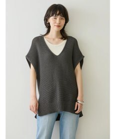 AMERICAN HOLIC リネンブレンドニットベスト