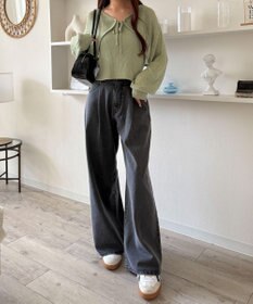 WEGO アンサンブルメッシュリボンカーディガン