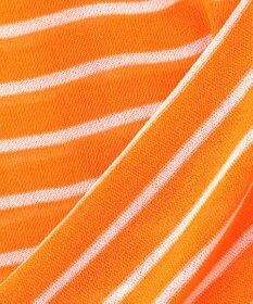 ANY L 【手洗い可/アンチピリング】シアーバスクボーダーニット