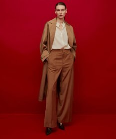 BEIGE， BRISSAC / スタンドカラーブラウス