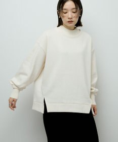 Green Parks リブドッキング裏起毛プルオーバー