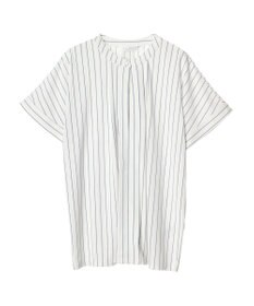 Green Parks ２ｗａｙ　フレンチスリーブ釦付ブラウソー