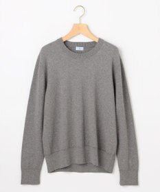 組曲 S 【加藤ローサさん着用】コットンカシミヤMIX刺繍入りニット