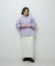 Green Parks リブドッキング裏起毛プルオーバー