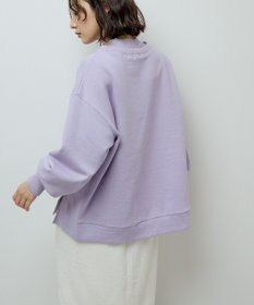 Green Parks リブドッキング裏起毛プルオーバー