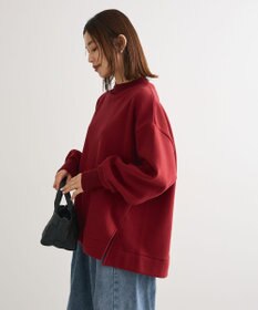 Green Parks リブドッキング裏起毛プルオーバー