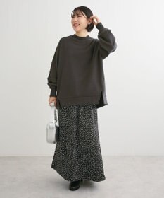 Green Parks リブドッキング裏起毛プルオーバー