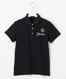 23区GOLF 【WOMEN】【吸水速乾/UVケア】ハニカムカノコ半袖ポロシャツ シンプルながらも機能的