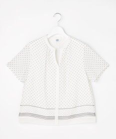 J.PRESS LADIES L パネルプリント スキッパー カットソー