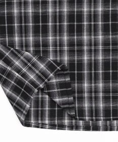 WEGO 【ユニセックス着用ITEM/MLサイズ展開】チェックレイヤードシャツ（LS）