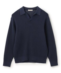 UNFILO MENS メッシュ ニットポロ [24年春夏商品]