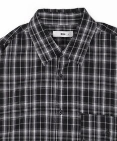 WEGO 【ユニセックス着用ITEM/MLサイズ展開】チェックレイヤードシャツ（LS）