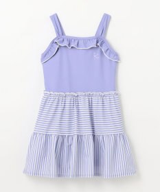 組曲 KIDS 【XS-Lサイズ】ストライプ スイムウェア(ワンピース)