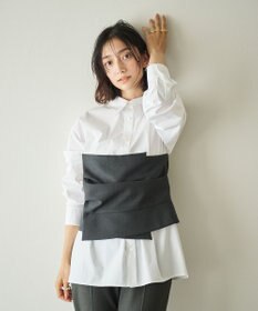 #Newans ビスチェレイヤーシャツ