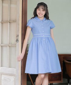 組曲 KIDS 【150-160㎝】シャンブレー ワンピース