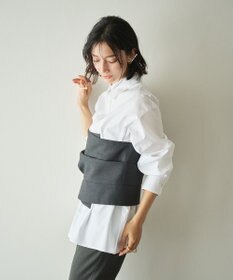 #Newans ビスチェレイヤーシャツ