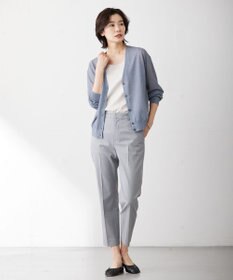 J.PRESS LADIES コットンリブ ノースリーブ カットソー