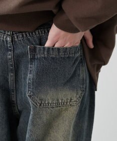 WEGO パラシュートデニムパンツ