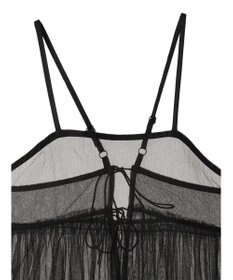 Green Parks リバーシブルチュールビスチェ