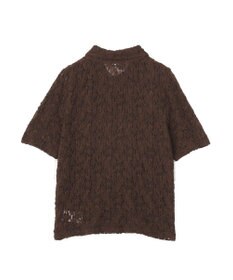 AMERICAN HOLIC 半袖襟付きレースカーディガン