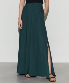 NAVE 【Nave 　洗える・接触冷感】ジャージースリットスカート