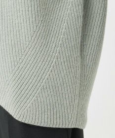 23区 S 【R(アール)】マイクロンメリノウール スタンドネック ニット