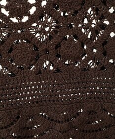 earth music&ecology ＳＥＴ２点　クロシェキャミ＋ノースリーブプルオーバー