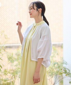 ANY シアーランタンスリーブブルゾン