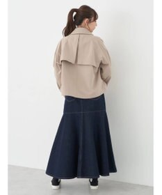 earth music&ecology ショートトレンチコート