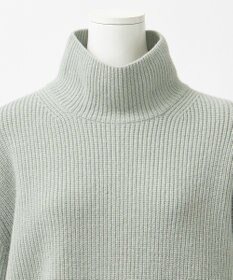 23区 S 【R(アール)】マイクロンメリノウール スタンドネック ニット