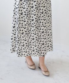 Bridget Birkin 【Bridget Birkin】ポインテッドリボンレインフラットパンプス