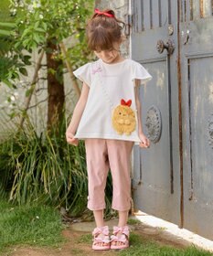 ANY KIDS 【WEB限定/すみっコぐらし】ポシェットTシャツ