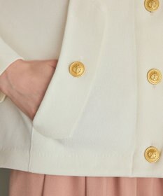 GRACE CONTINENTAL ニットフーディブルゾン