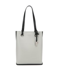 style code 【MERCURYDUO/マーキュリーデュオ】メタルアイレット　縦長トートバッグ 推し活ラージバッグ 縦長ショルダーバッグ