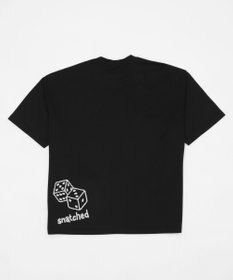 WEGO アクセ付きラフガキグラフィックT（SS）