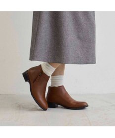 ing <ing>【WEB限定】【レイン対応】サイドファスナーショートブーツ