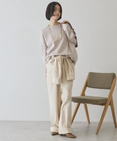 AMERICAN HOLIC 【先行予約】【UVカット】コクーンポンチプルオーバー