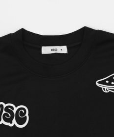 WEGO アクセ付きラフガキグラフィックT（SS）