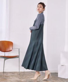 Tiaclasse 【洗える】アシンメトリーキャミワンピース