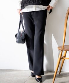 23区 L ストレッチダブルクロス フレアパンツ