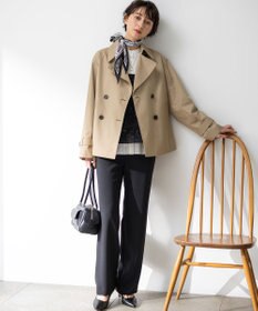 23区 L ストレッチダブルクロス フレアパンツ