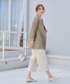 Tiaclasse L 【新色追加・洗える】センタープレスワイドパンツ